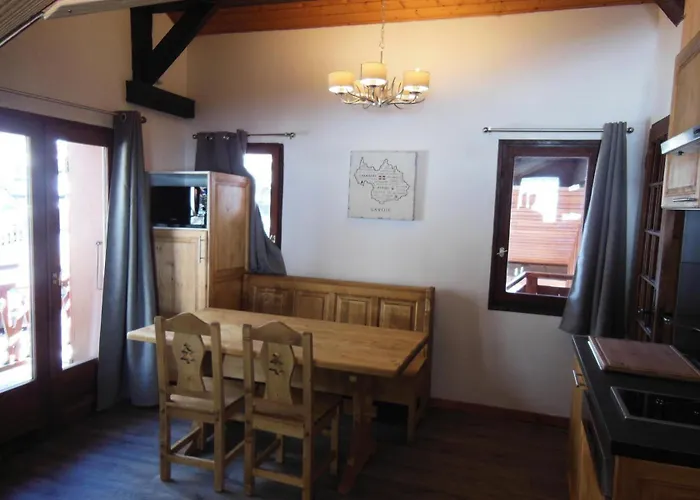 Fleur De Neige - 2 Pieces Pour 4 Personnes Mae-3342 La Plagne